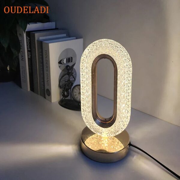 LED Crystal Table Lamp