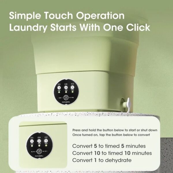 Mini Folding Washing Machine - Image 3